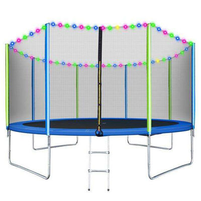 Außenpark Runde 10FT Fitness Sprung Trampolin mit Sicherheitsnetz und benutzerdefiniertes Logo