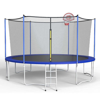 Außenpark Runde 10FT Fitness Sprung Trampolin mit Sicherheitsnetz und benutzerdefiniertes Logo