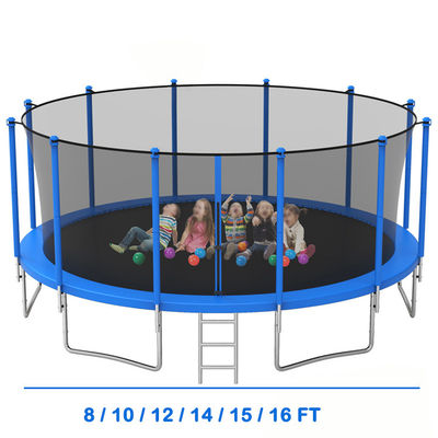 14 FT oder OEM Indoor Outdoor Garten Erwachsene Kinder Trampolin mit Sicherheitsnetz