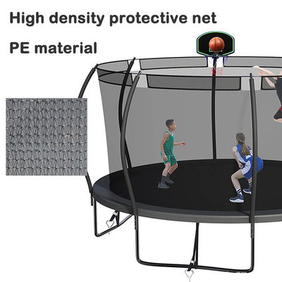 Erwachsene Kinder Kinder Basketball Hoop Set Trampolin mit Schutznetz und Logo Option