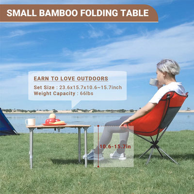 Outdoor Reisen Garten Leichtgewicht Höhenverstellbar Klapptisch für Camping und Picknick
