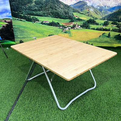 Custom Logo Stickerei oder Druck Leichtgewicht Klapptisch für Outdoor-Reise Garten