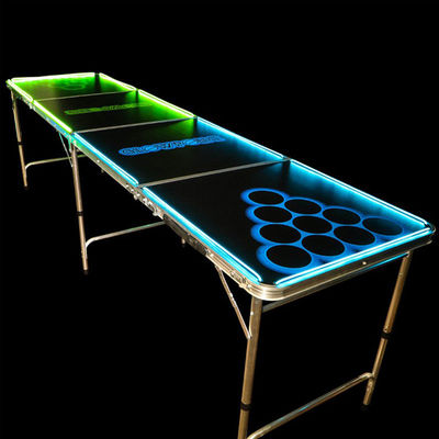 Klappbarer tragbarer Bier-Pong-Tisch für Outdoor-Gartenbar Bistro Cafe Patio Party-Veranstaltung