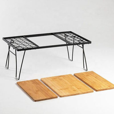 Leichtgewicht Portable verstellbares Grill Strand Picknick Camping Küche Igt Tisch mit 1