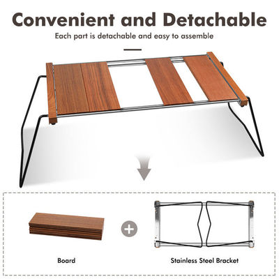 Leichtgewicht Portable verstellbares Grill Strand Picknick Camping Küchentisch zum Abendessen