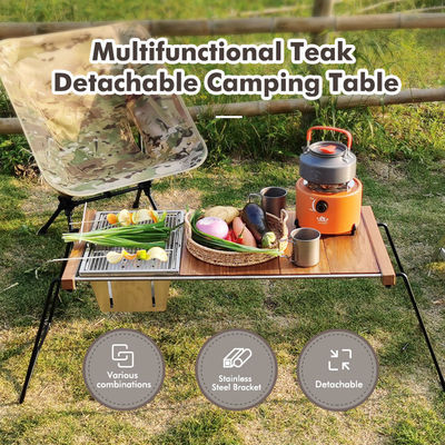Leichtgewicht Portable verstellbares Grill Strand Picknick Camping Küchentisch zum Abendessen