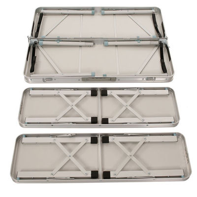 Aussengarten Patio Portable Aluminium Camping Esstisch und Stuhl Set für Grill Strand Picknick