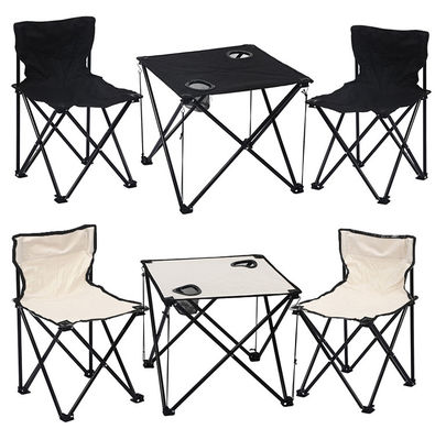 Fischerei Camping Strand Stoff Doppel tragbare Garten Stuhl und Tisch für Erwachsene