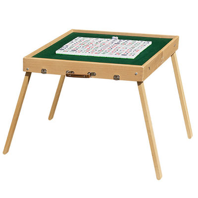 Holz-Panel-Portable Mahjong-Tisch für Veranstaltungen und Versammlungen im Freien