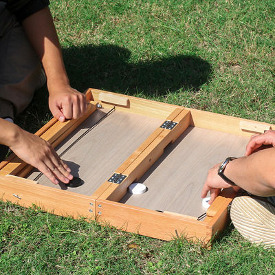 Holz-Panel-Portable Mahjong-Tisch für Veranstaltungen und Versammlungen im Freien