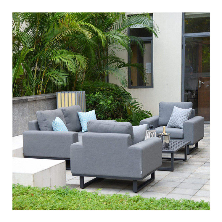 Erhöhen Sie Ihren Garten mit AJUNION All-Weather Stoff Außenmöbel Sofa Lounge Set