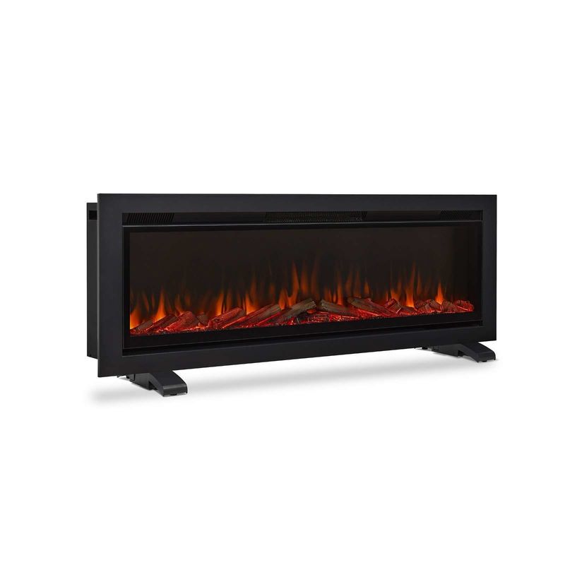 Moderne Wandmontierte elektrische Kamine mit 6 Flammenfarben und 3D-Wasserdampf