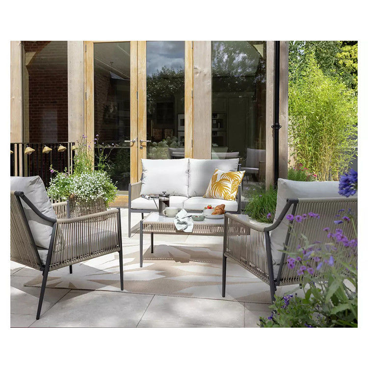 Verwandeln Sie Ihre Terrasse mit AJUNION Metallmöbel Set Sessel Größe W64 x D78 x H79cm