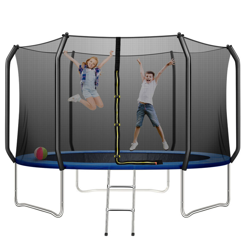Anwendbarer Ort AJUNION 10ft Trampolin für Kinder, die im Park oder im Kindergarten springen