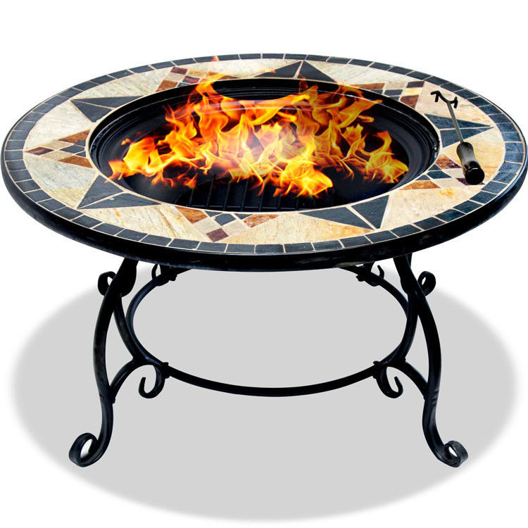 Outdoor-Garten-Picknickfeuer mit tragbarem Holzfeuerfeuer und koreanischem Holzkohle-BBQ