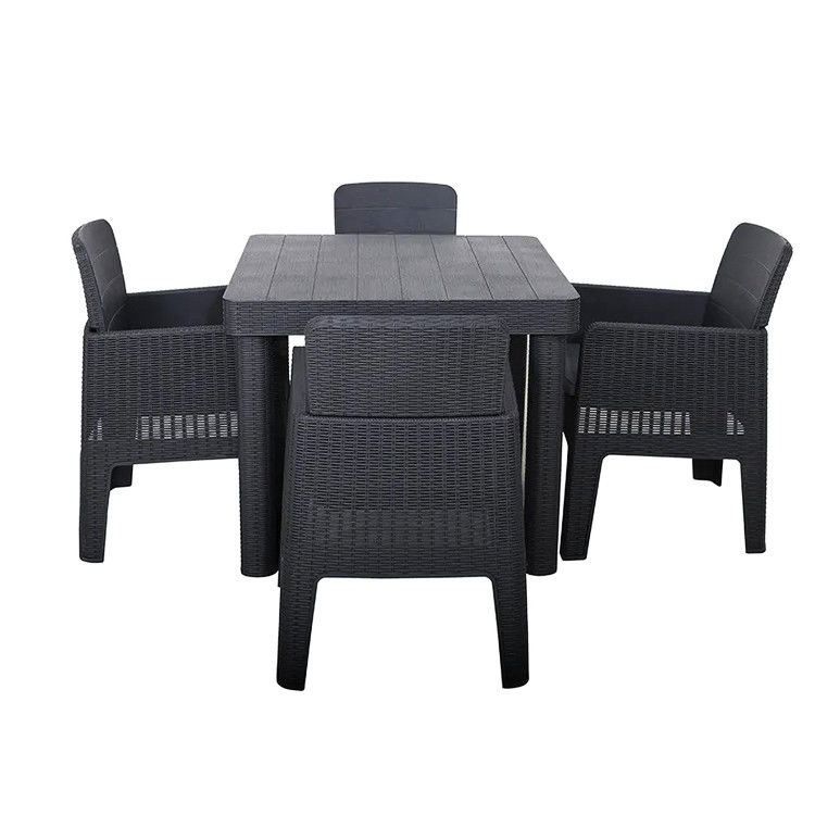 Logo Keine oder benutzerdefiniertes Logo Nordic Outdoor Stapelbare Plastik-Tisch und Stuhl Set