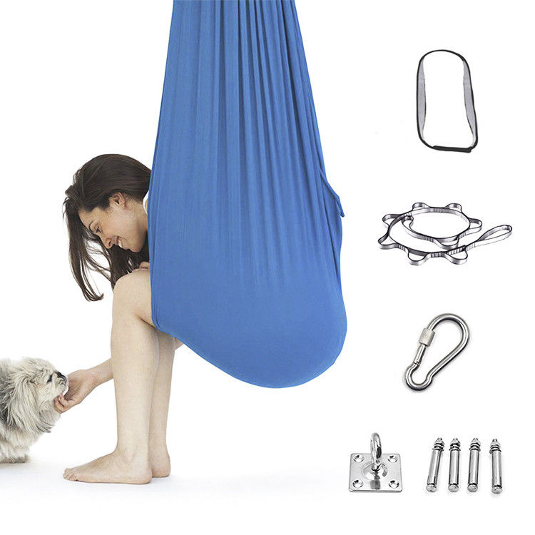 Y Postverpackung Zuhause Außenbereich Portable Klappkinder Kinder Therapie Sensory Aerial Yoga Schaukeln Hängematten