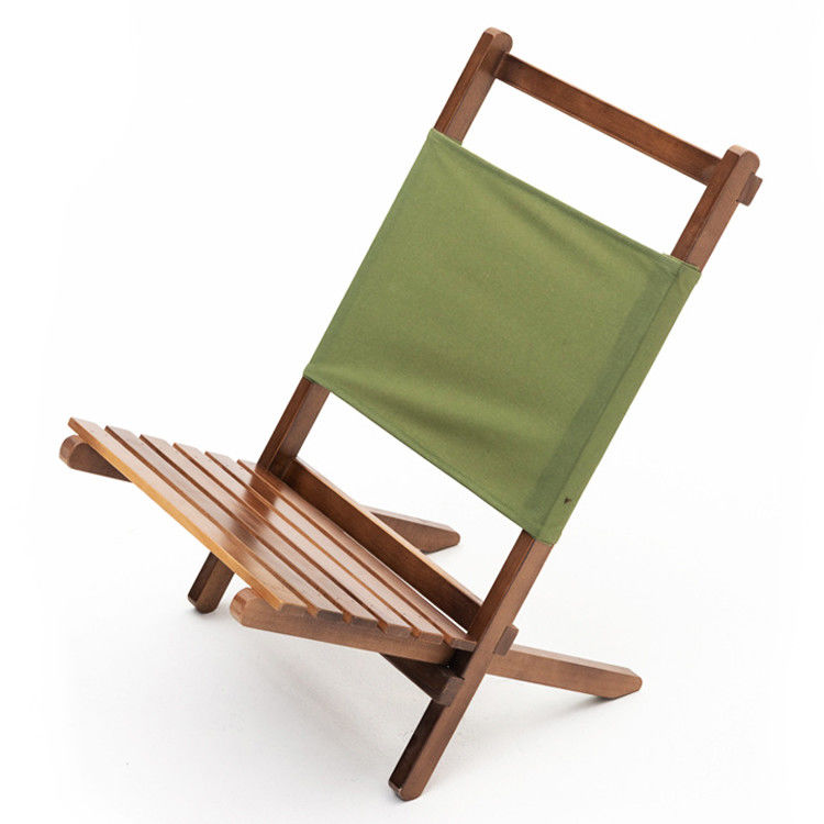 Postverpackung Y Outdoor Camping Garten Stapelbare Klappstühle Buche Holz Picknick-Strandstuhl