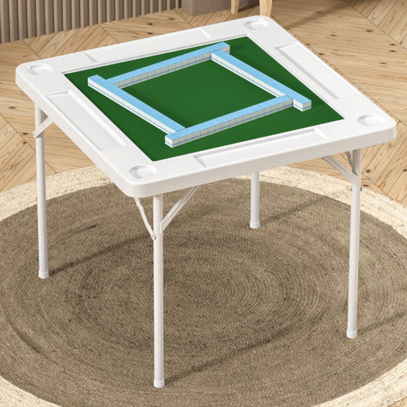 Anpassbares Logo 4-Spieler-Poker-Karte Mahjong-Tisch für Outdoor- und Indoor-Aktivitäten