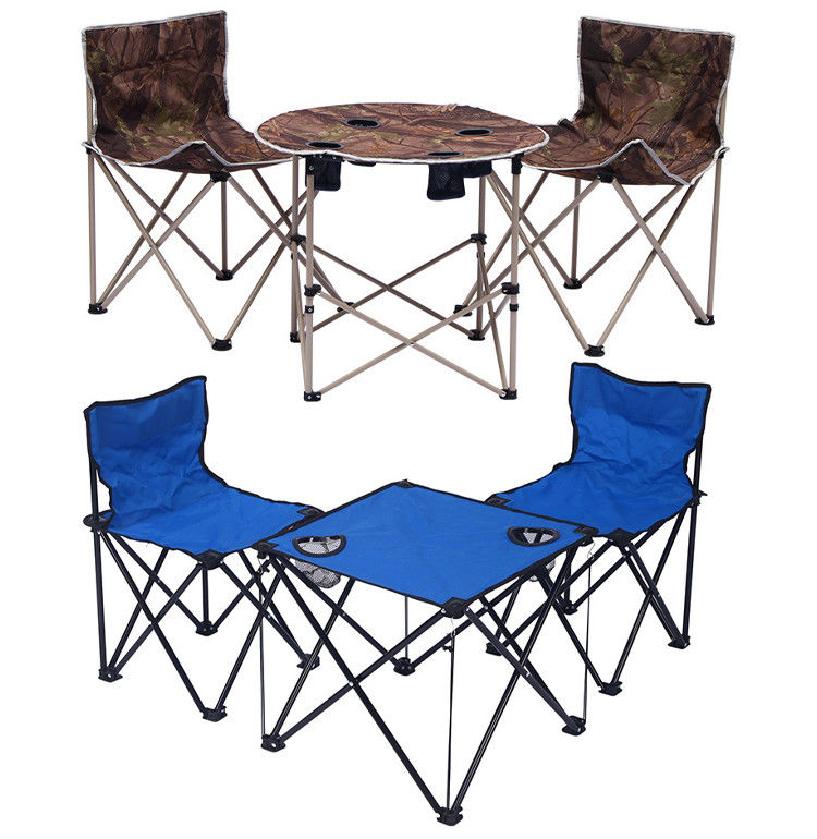 Fischerei Camping Strand Stoff Doppel tragbare Garten Stuhl und Tisch für Erwachsene