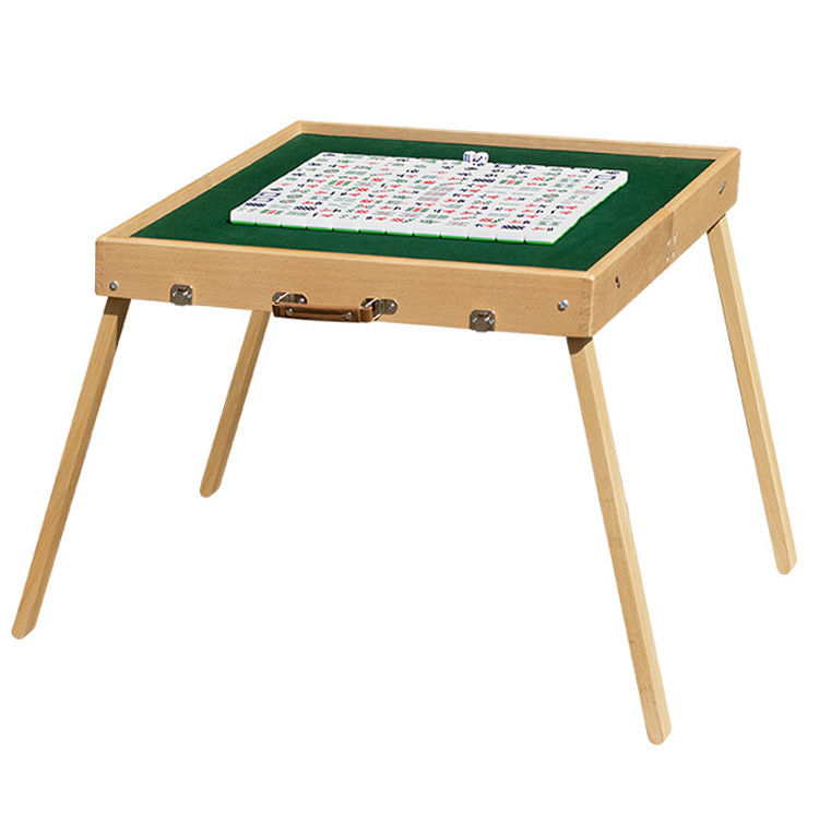 Holz-Panel-Portable Mahjong-Tisch für Veranstaltungen und Versammlungen im Freien